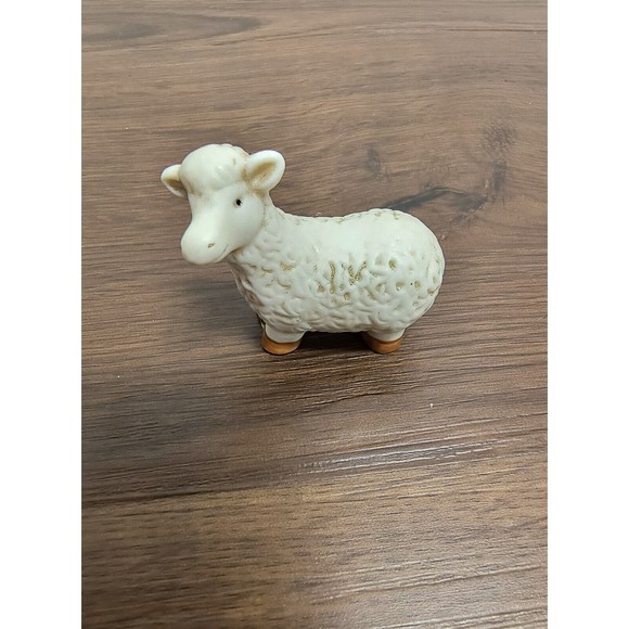 SHEEP 2003 Home For the Holidays Porcelain 804011 Christmas Nativity Animal - Picture 1 of 6